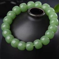 Pulseras de piedras preciosas, Hetian Jade, Joyería & unisexo, longitud aproximado 21 cm, Vendido por UD