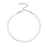 
Mode Sterling Silver Anklet, 925 sterling silver, Justerbar & mode smycken, nickel, bly och kadmium gratis, Säljs av PC