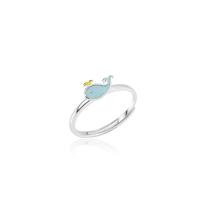 Sterling Silver Jewelry Finger Ring, 925 sterline d'argento, gioielli di moda & per la donna, assenza di nichel,piombo&cadmio, Misura:7, Venduto da PC