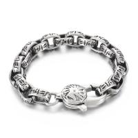 Roestvrij staal armbanden, 316L roestvrij staal, mode sieraden & voor de mens, 11mm, Lengte Ca 9.06 inch, Verkocht door PC