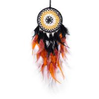 Moda Dreamcatcher, pluma, con paño & madera & fundición, hecho a mano, para el hogar y la oficina & diferentes estilos para la opción, color mixto, 680mm, Vendido por UD