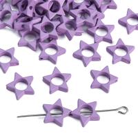 Abalorios de Aleación de Zinc , Estrella, barnizado, Bricolaje, más colores para la opción, libre de níquel, plomo & cadmio, 11x10mm, agujero:aproximado 1mm, 2PCs/Bolsa, Vendido por Bolsa