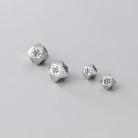 925 Sterling Silver Beads Antique finish DIY original color Sold By PC