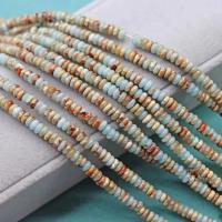 Gemstone Jewelry Beads Koreite Flat Round DIY light blue Sold Per Approx 38 cm Strand