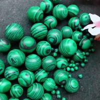 Perline gioielli gemme, Sintetico - Malachite, Cerchio, DIY & formato differente per scelta & non forato, verde, Appross. 100PC/borsa, Venduto da borsa