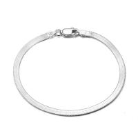 925 Sterling Silver Bangle Bracelet plated Unisex Sold By PC