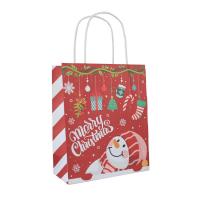 Weihnachtsgeschenkbeutel, Kraftpapier, Weihnachts-Design & verschiedene Stile für Wahl, verkauft von PC