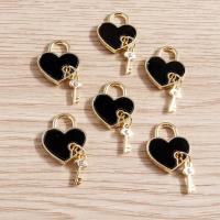 Zinc Alloy Rhinestone Pendants DIY & with rhinestone nickel lead & cadmium free Sold By Bag