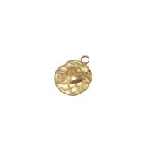 Stainless Steel Pendants 304 Stainless Steel 18K gold plated DIY golden Sold By PC