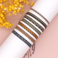 Chaîne tissée Bracelets, Nylon, avec Cordon de noeud, Réglable & bijoux de mode & style folk & normes différentes pour le choix & pour femme, plus de couleurs à choisir, Longueur Environ 28 cm, Vendu par PC