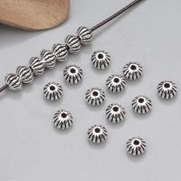 925 Sterling Silber Perlen, DIY, originale Farbe, 6mm, verkauft von PC