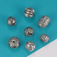 925 Sterling Silver Beads Antique finish DIY original color Sold By PC