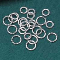 Argento 925 Jump Ring, 925 argento sterlina, placcato, DIY & formato differente per scelta, colore originale, Venduto da PC