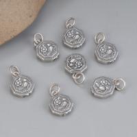 925 Sterling Silver Pendant Antique finish DIY original color Sold By PC