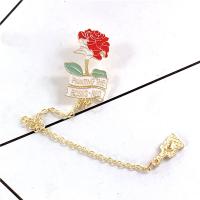 Zinc Alloy Brooches fashion jewelry & Unisex nickel lead & cadmium free Sold By PC