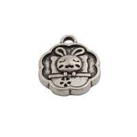 Zinc Alloy Pendler, mode smykker & Unisex, nikkel, bly & cadmium fri, 14x12mm, Solgt af PC