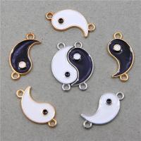 Zinc Alloy Connector plated DIY & enamel & 1/1 loop Approx Sold By Bag