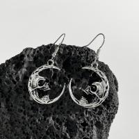 Boucles d'oreilles en alliage de zinc, Placage, Halloween Design & bijoux de mode & styles différents pour le choix & pour femme, couleur originale, protéger l'environnement, sans nickel, plomb et cadmium, Vendu par paire