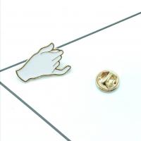 Zinc Alloy Brooches fashion jewelry & Unisex & enamel nickel lead & cadmium free Sold By PC