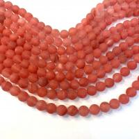 Šperky korálky přírodní křemenné, Cherry Quartz, Kolo, lesklý, DIY & různé velikosti pro výběr, Prodáno za Cca 38 cm Strand