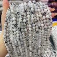 Moonstone Χάντρες, Blue Moonstone, Γύρος, DIY & διαφορετικό μέγεθος για την επιλογή, μικτά χρώματα, Sold Per Περίπου 38 cm Strand