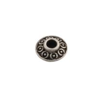 Zink Legierung Perlen Schmuck, Zinklegierung, Modeschmuck & DIY, frei von Nickel, Blei & Kadmium, 7x7mm, Bohrung:ca. 2mm, verkauft von PC