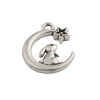 Zinc Alloy Pendler, mode smykker & Unisex, nikkel, bly & cadmium fri, 17x14mm, Hole:Ca. 2mm, Solgt af PC