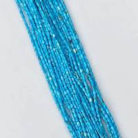 Tirkizna perle, Prirodni Tirkizna, Oval, možete DIY, plav, 3x5mm, Rupa:Približno 0.8mm, Prodano Per Približno 36-37 cm Strand