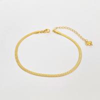 Roestvrijstalen Anklet, 304 roestvrij staal, mode sieraden, meer kleuren voor de keuze, nikkel, lood en cadmium vrij, Lengte Ca 20 cm, Verkocht door PC