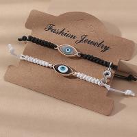 Evil Eye sieraden Armband, Hars, met Wax, mode sieraden, Verkocht door PC