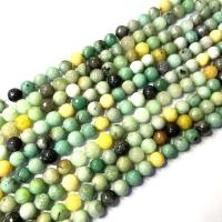 Natural Jade Beads Round polished DIY & faceted Sold Per Approx 38 cm Strand