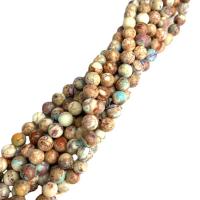 Gemstone Jewelry Beads Impression Jasper Round polished DIY Sold Per Approx 38 cm Strand