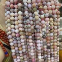 Zee Opaal Kralen, Pink Opal, Ronde, DIY & verschillende grootte voor keus, gemengde kleuren, Per verkocht Ca 38 cm Strand