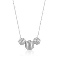 925 Sterling Silver Necklaces with 1.97inch extender chain fashion jewelry & for woman nickel lead & cadmium free Length Approx 15.74 Inch Sold By PC