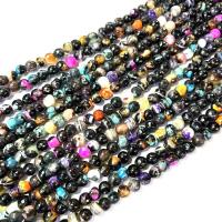 Agate Beads Round polished DIY & faceted Sold Per Approx 38 cm Strand