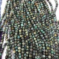 Turquoise Beads African Turquoise Round DIY mixed colors Sold Per Approx 38 cm Strand