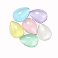 Akryl Cabochons, Teardrop, du kan DIY, flere farver til valg, 17x24mm, Ca. 50pc'er/Bag, Solgt af Bag