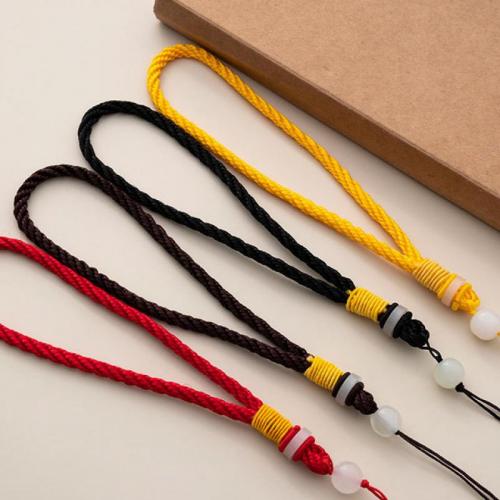 Bijoux de cordon de mode, Nylon polypropylène, Portable & DIY, plus de couleurs à choisir, Longueur Environ 33 cm, Vendu par PC