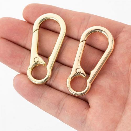 Zinc Alloy Key Clasp portable & DIY nickel lead & cadmium free 46mm Sold By PC