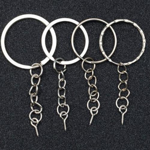 Zinc Alloy Key Clasp portable & DIY nickel lead & cadmium free Sold By PC