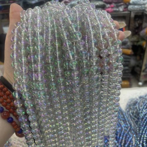 Crystal korálky, Krystal, Kolo, DIY & různé velikosti pro výběr, multi- barevné, Prodáno za Cca 38 cm Strand