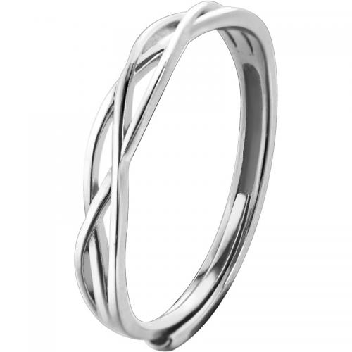 Sterling Silver Nakit Finger Ring, 925 Sterling Silver, modni nakit & za žene & šupalj, nikal, olovo i kadmij besplatno, Prodano By PC