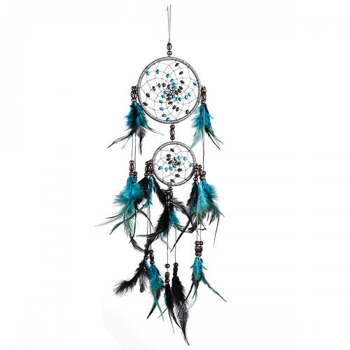 Fashion Dreamcatcher, Feder, mit Rohrstock & Nylon & Eisen, für Zuhause und Büro, keine, 510mm, verkauft von PC