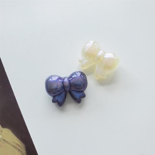 Perle acrylique, Noeud papillon, DIY, plus de couleurs à choisir, 31mm, 100PC/sac, Vendu par sac