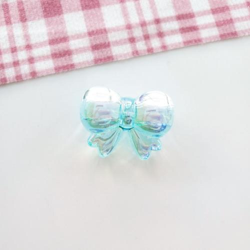 Transparent Acrylic Beads Bowknot DIY Sold By Bag