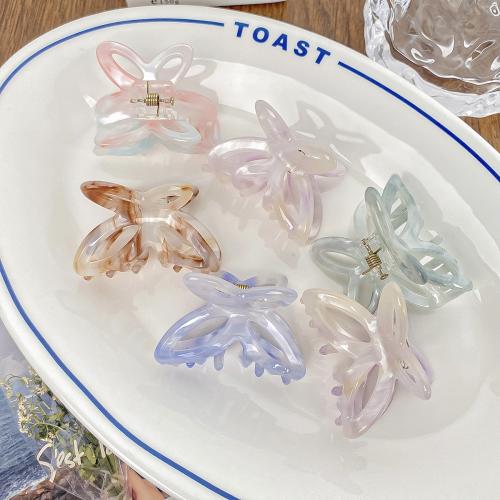 Hair Claw Clips Acetate Butterfly fashion jewelry Sold By PC