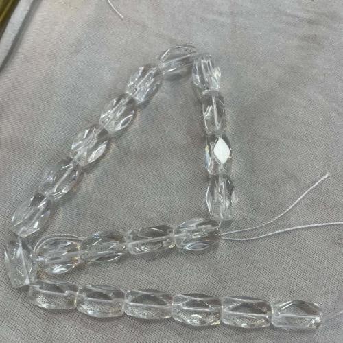 Kristal kralen, Rechthoek, DIY & gefacetteerde, Crystal Clear, 13x18mm, Per verkocht Ca 38 cm Strand