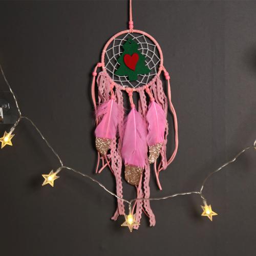 Moda Dreamcatcher, pluma, con Encaje & fundición, hecho a mano, para el hogar y la oficina, más colores para la opción, 470mm, Vendido por UD