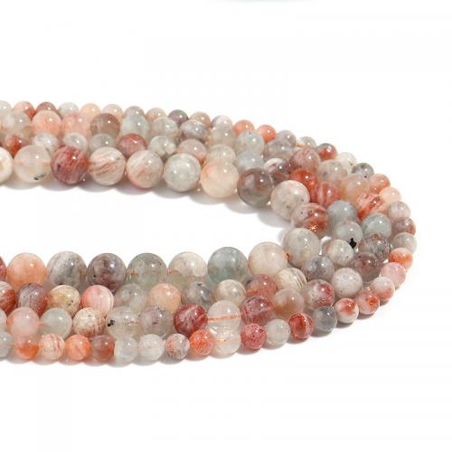 Gemstone šperky Korálky, Kolo, DIY & různé velikosti pro výběr, smíšené barvy, Prodáno za Cca 38 cm Strand