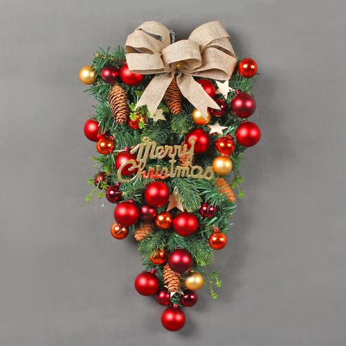 Kerstdecoratie, Plastic, met Ijzer, Kerstontwerp & mode sieraden, multi-gekleurde, 250x450x60mm, Verkocht door PC